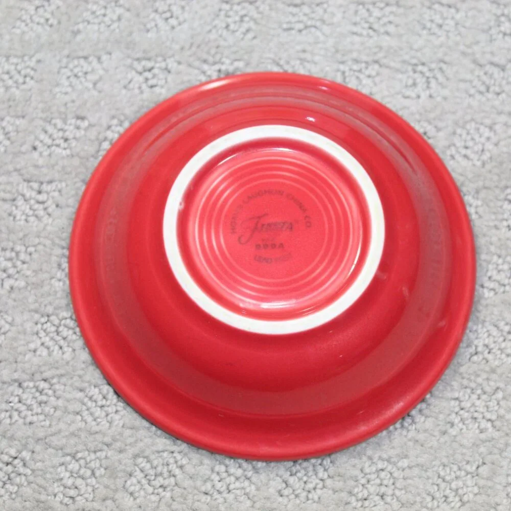 Fiesta Ware Small Red Fruit Bowl 5.25” 6oz. Homer Laughlin Dinnerware